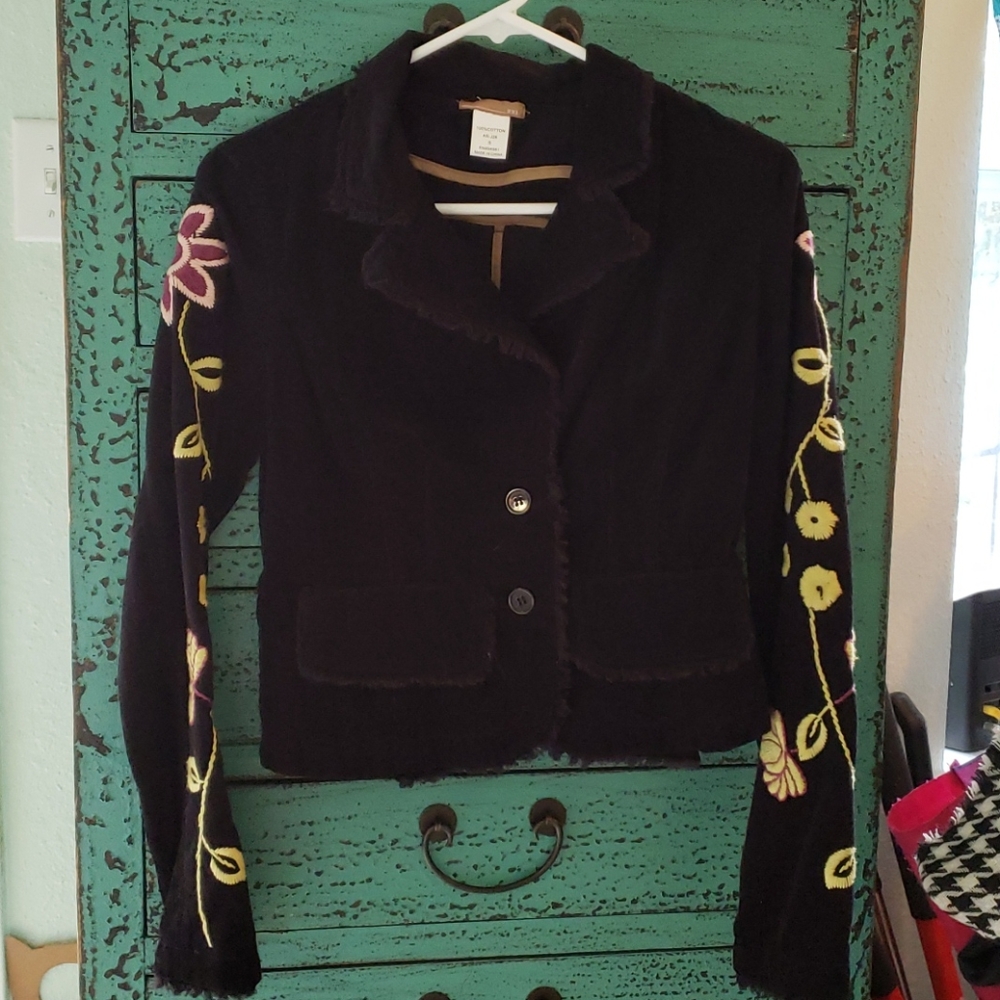 Black corduroy jacket
